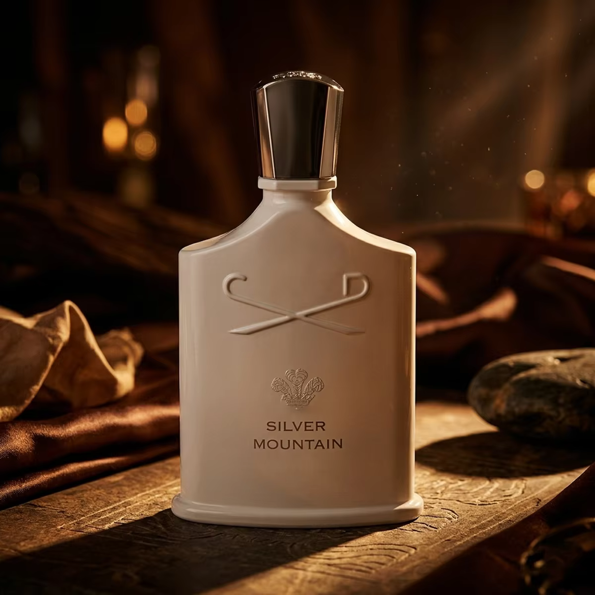 Silver Mountain Water Perfume for Men Women Unisex Luxury Citrus Woody Cologne Long Lasting EDP Fragrance for Daily Office Wear