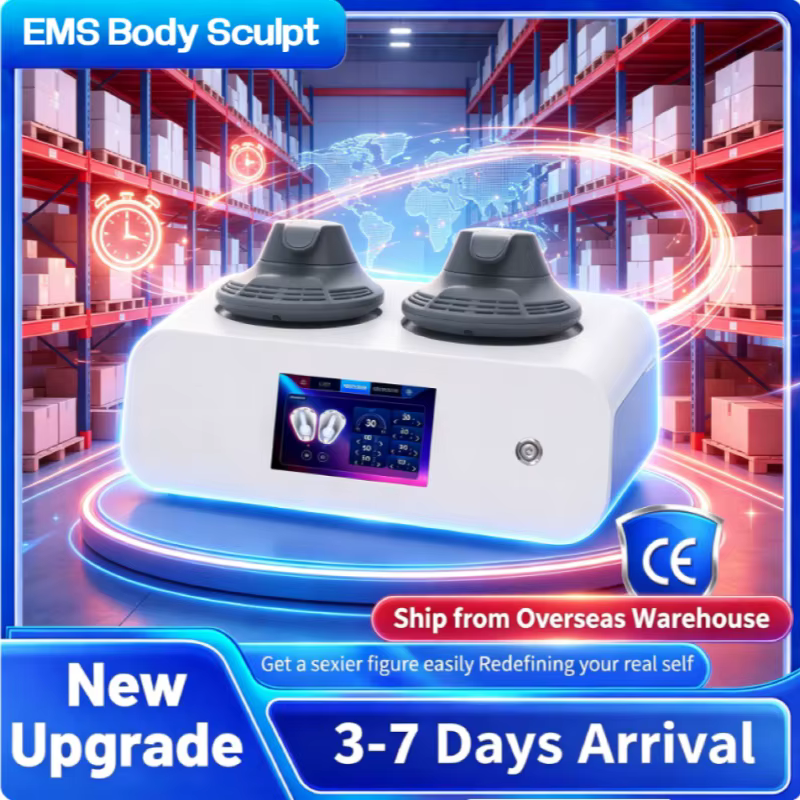 15Tesla Body Sculpting Machine Myoslim Sculpt Weight Loss Massager 6500W RFElectromagnetic Fat Slimming Stimulation Device
