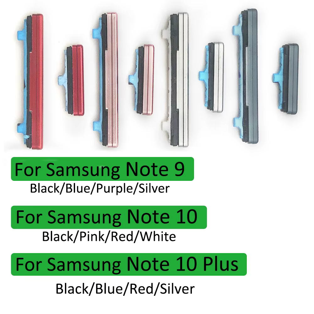 New For Samsung Note 9 10 Plus Power Button + Volume Side Key