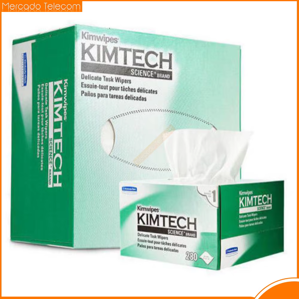 280pcs/box Optical Fiber Cleaning KIMTECH Kimwipes Dustfree Paper