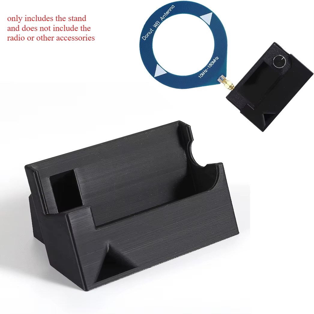 ATS MINI SI4732 DSP Radio Special 3D Printed Stand With built-in amplification