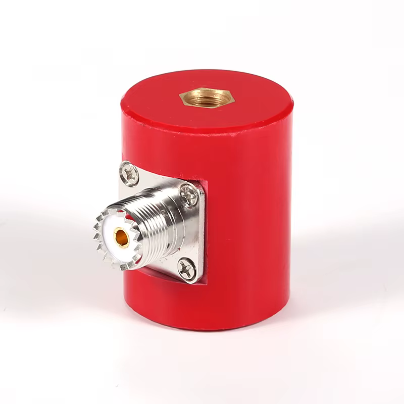 1PCS Antenna Mount Features M10 Thread with SO239 Base Adapter for USDX QRP Radio PAC-12 HF Antenna
