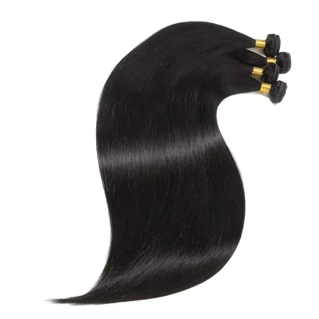 12A Brazilian StraIght Virgin Hair Bundles Unprocessed Human Hair Extensions 14-30 Inches Double Weft