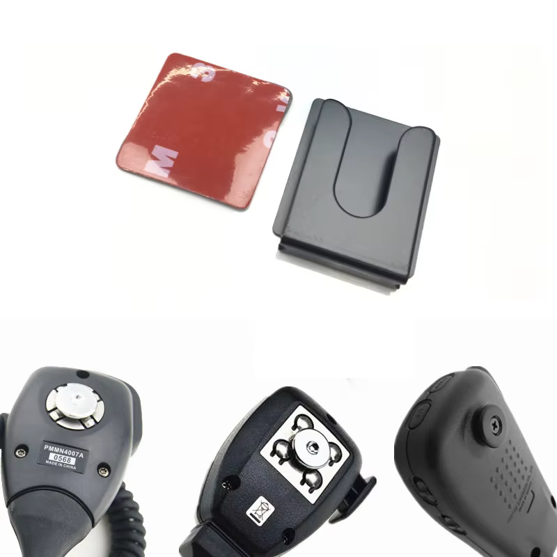 Baofeng Universal Microphone Holder Hand Hook Clip for Motorola Kenwood YEASU TYT Hytera BAOFENG Car Radio Walkie Talkie