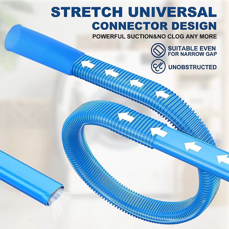 1pcs Upgraded Dryer Vent Cleaner: Vacuum Cleaner Hose Accessories Deep Cleaning Tool Suitable for Cleaning Blocked Pipes and Deb
