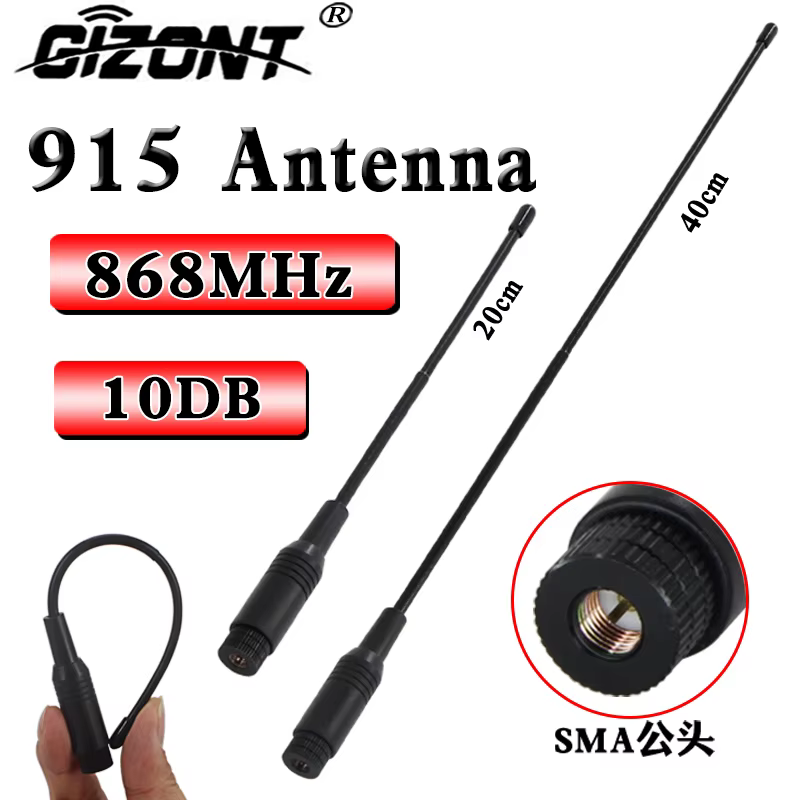 915 Nb-IoT Soft Antenna 900/840/868/902-928MHz UAV Meter Reading Module Omnidirectional High-Gain Flexible Antenna SMA Soft Whip
