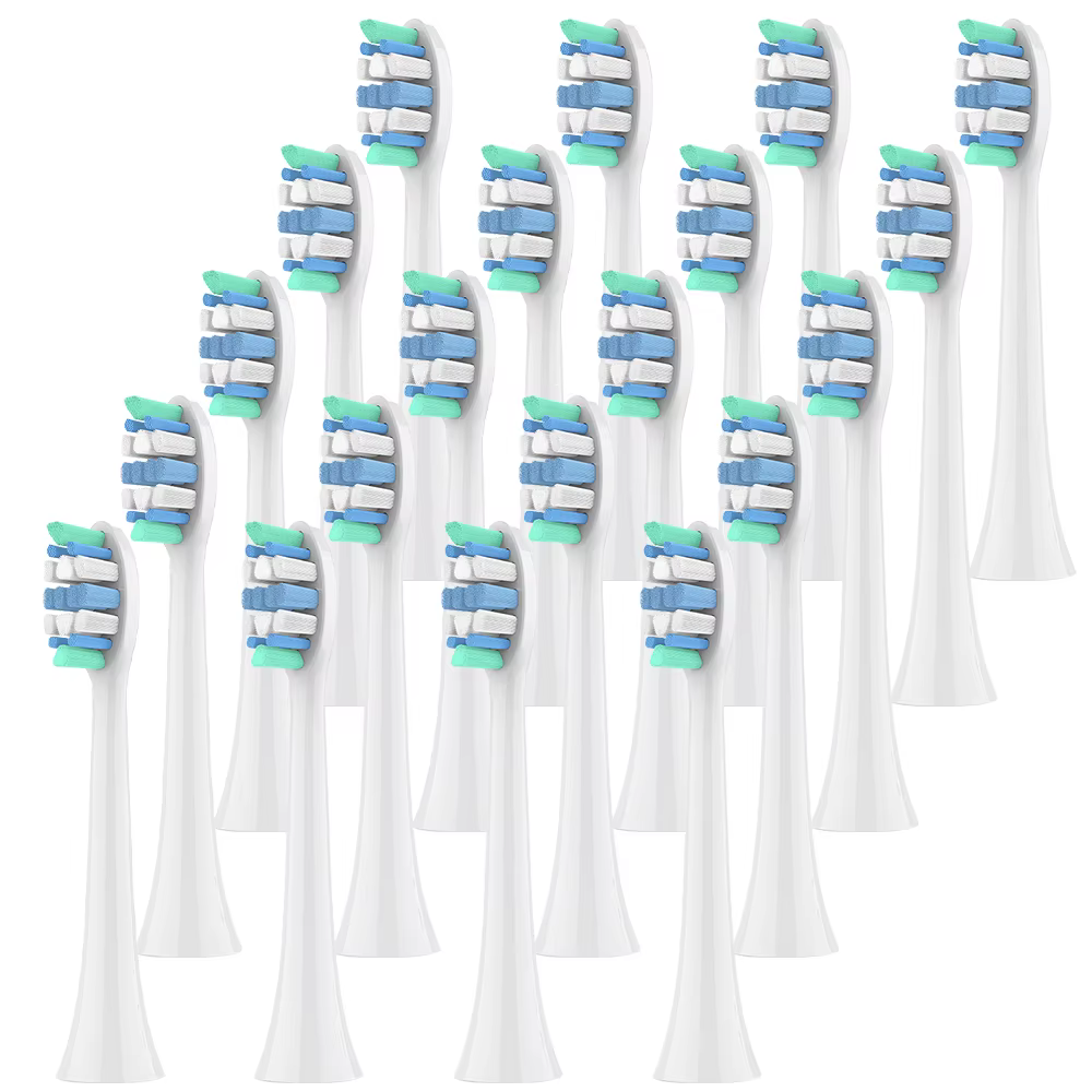 Replacement Toothbrush Heads Compatible with Philips Sonicare Soft Replacement Electric Brush Head 4100 6500 6100 7500 5300 1100