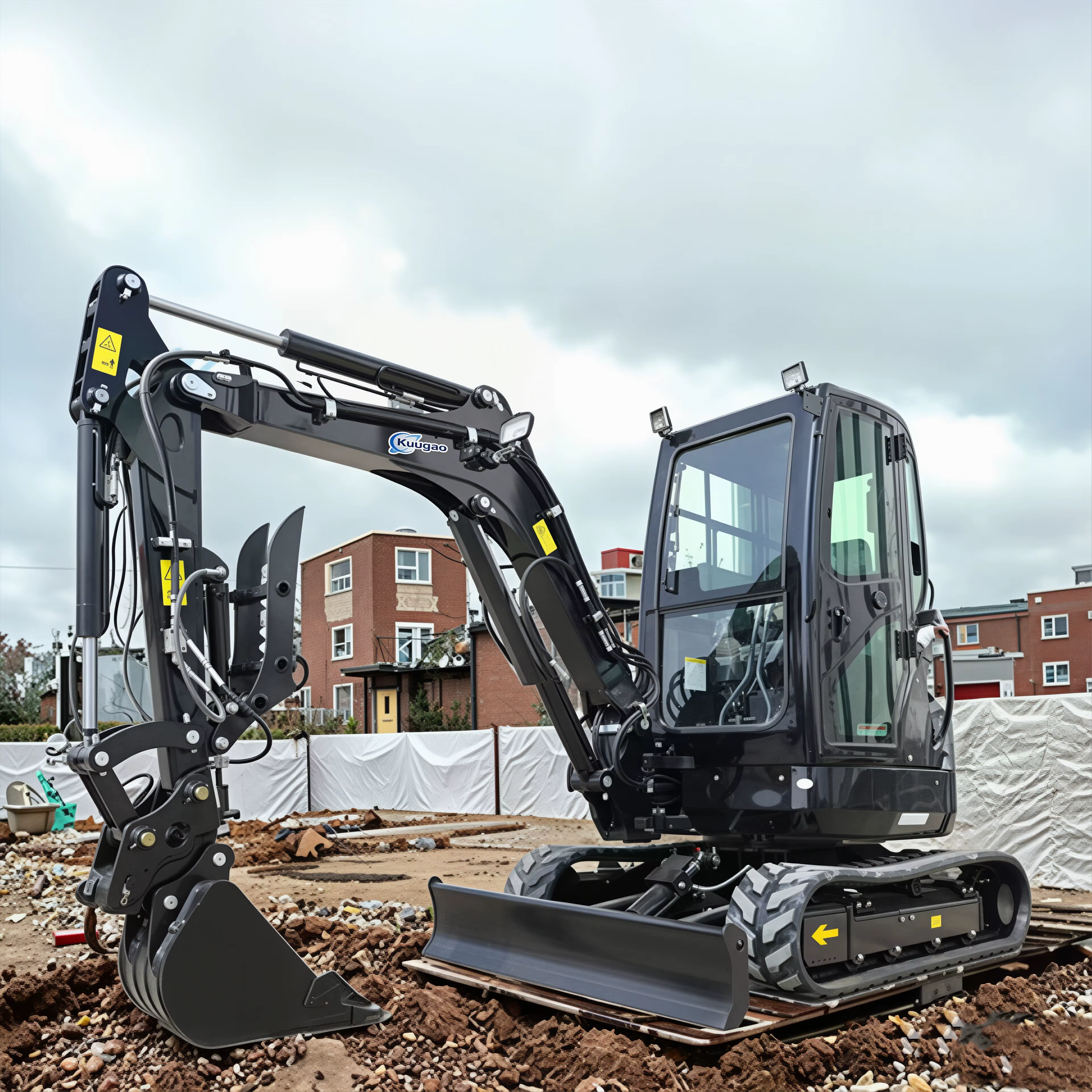 2 Ton 3 Ton Mini Excavator Mini Digger Crawler Digger with Yanmar Engine Farm Excavators Customizable Hydraulic Excavator Tool