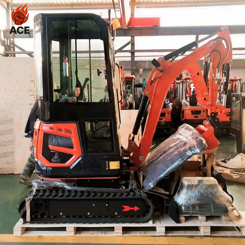 Kubota 2 Ton Mini Excavator EPA Euro 5 Hydraulic Small Digger Garden Farm Mini Digger 2 Ton Small Excavator for Customized