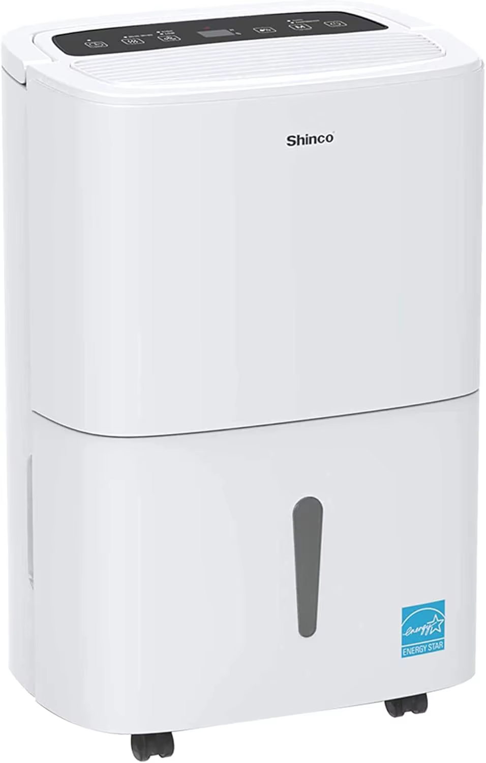 Shinco 150 Pints Energy Star Dehumidifier for Large Spaces up to 7,000 Sq.Ft Built-in Pump, 1.85 Gallon Water Tank