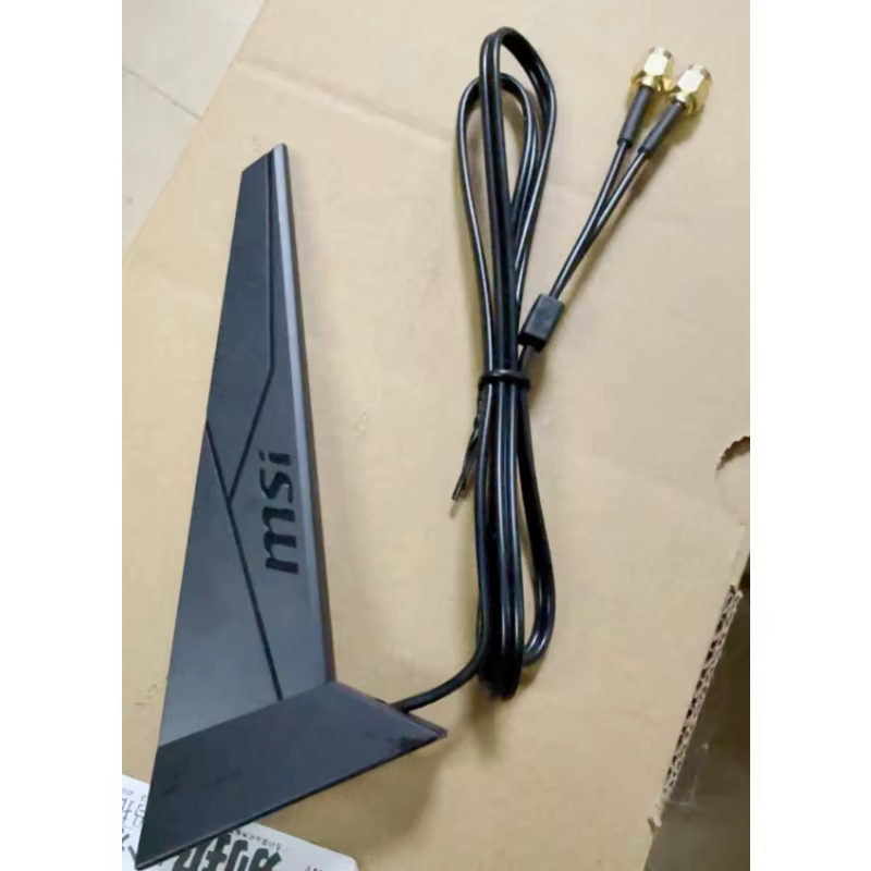MSI Original Motherboard Antenna 2.4G 5G 6G WIFI7 Antenna with Magnetic Base SMA for Pro Z790-A GIGABYTE ASRock Network Card