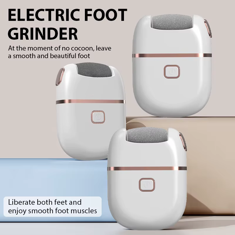 Rechargeable Electric Foot Grinder Dead Skin Remover Calluses Feet Scrubber Electric Foot File Dry Dead Cracked Foot Care Repair