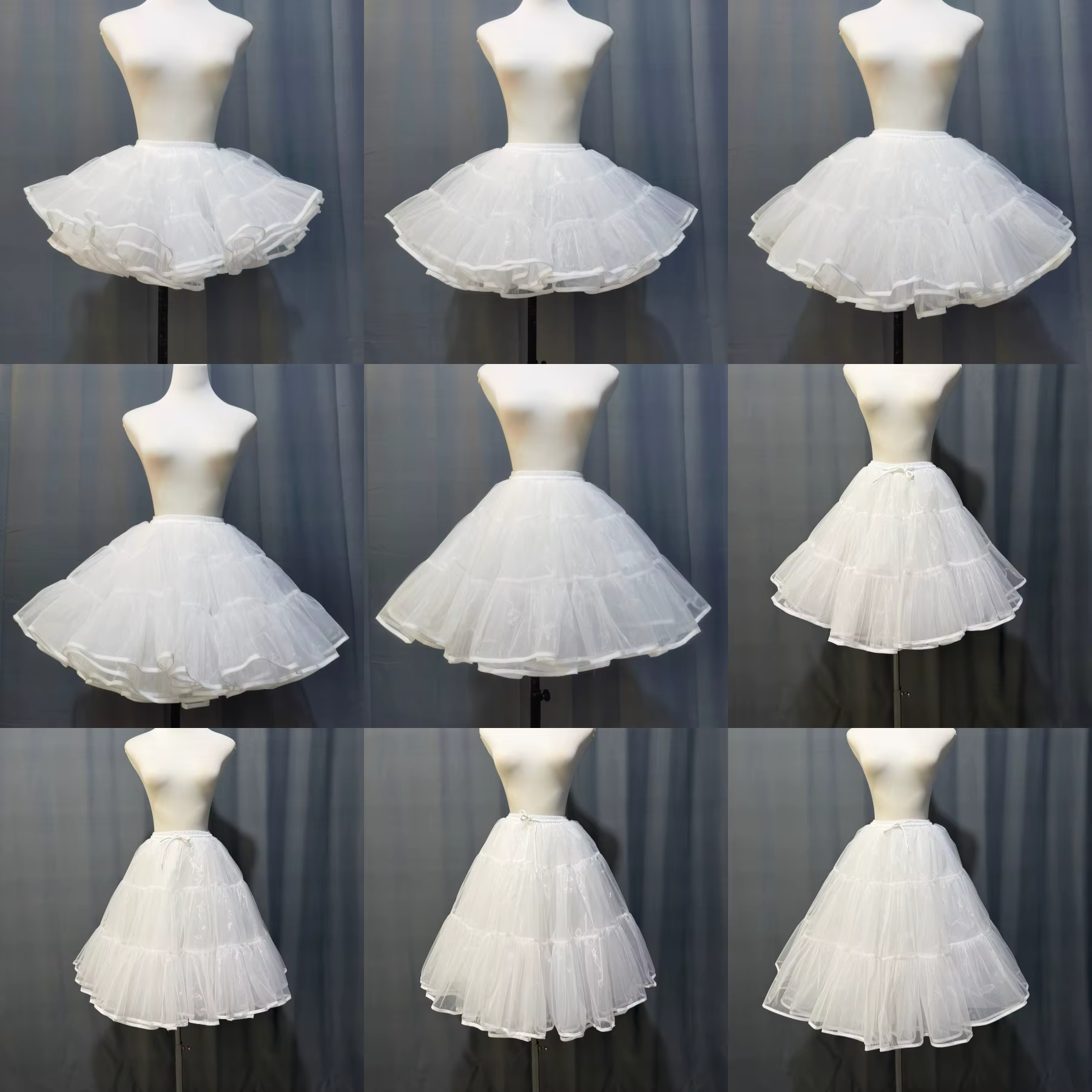 Lolita Super Stuffed Petticoat Boneless Violent Skirt Support Soft Yarn Short Duck Butt Korea Japan New