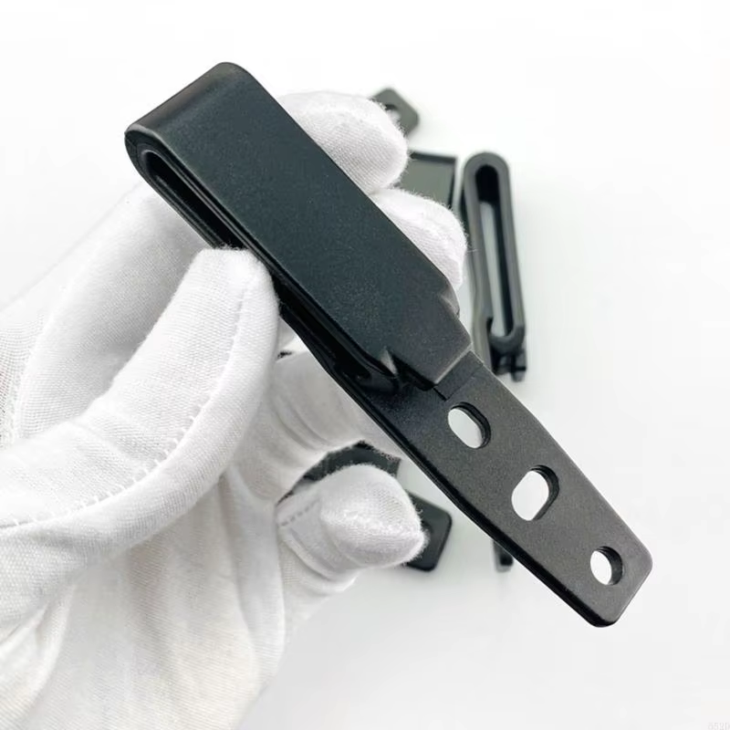 KYDEX IWB HOLSTER CLIPS Recessed Belt Clip, Outdoor D-Ring (Waist/Back) - Nylon Material, with Screw Tool Kit