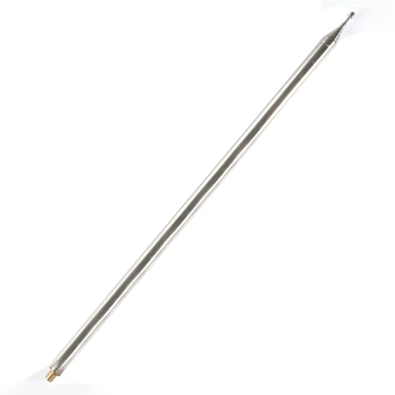 BD7IBI 5.2M Stainless Steel Whip Antenna Pull Rod for HF Radio Positive V Antenna GP Antenna DIY M10 Interface Antenna