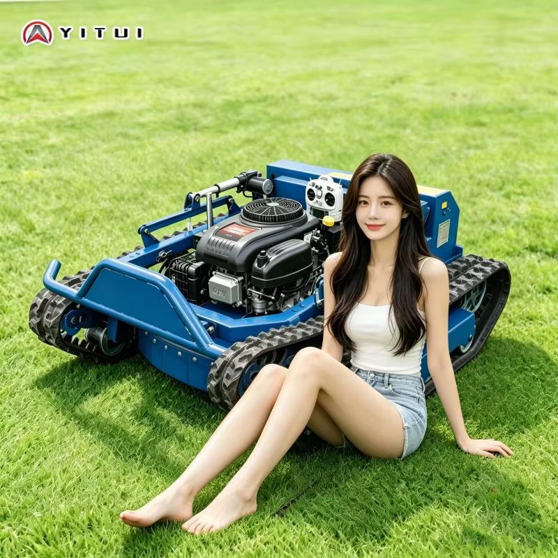 Factory Hot Sale Outdoor-Friendly Lawn Mower, Remotely Started Remote Control, Precision Cutting Ideal For Slopes Use Customized