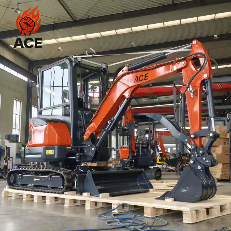 Free Shipping 2.7 Ton Excavator Micro Digger Bagger Customized Kubota Mini Excavator 2.5 Ton Full Hydraulic Mini Excavator